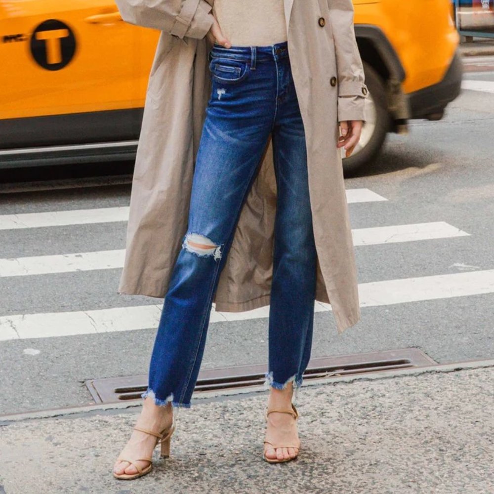 *NEW* Flying Monkey Mid-Rise Ankle Flare Jeans